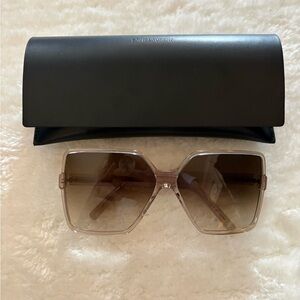 Saint Laurent Sunglasses - Tan and Brown